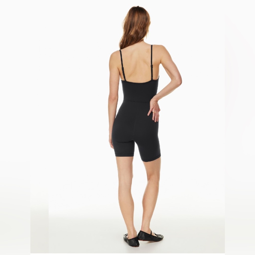Aritzia - Wilfred Free - Wherever Romper - Black Bustier Romper Onesie - Picture 3 of 10